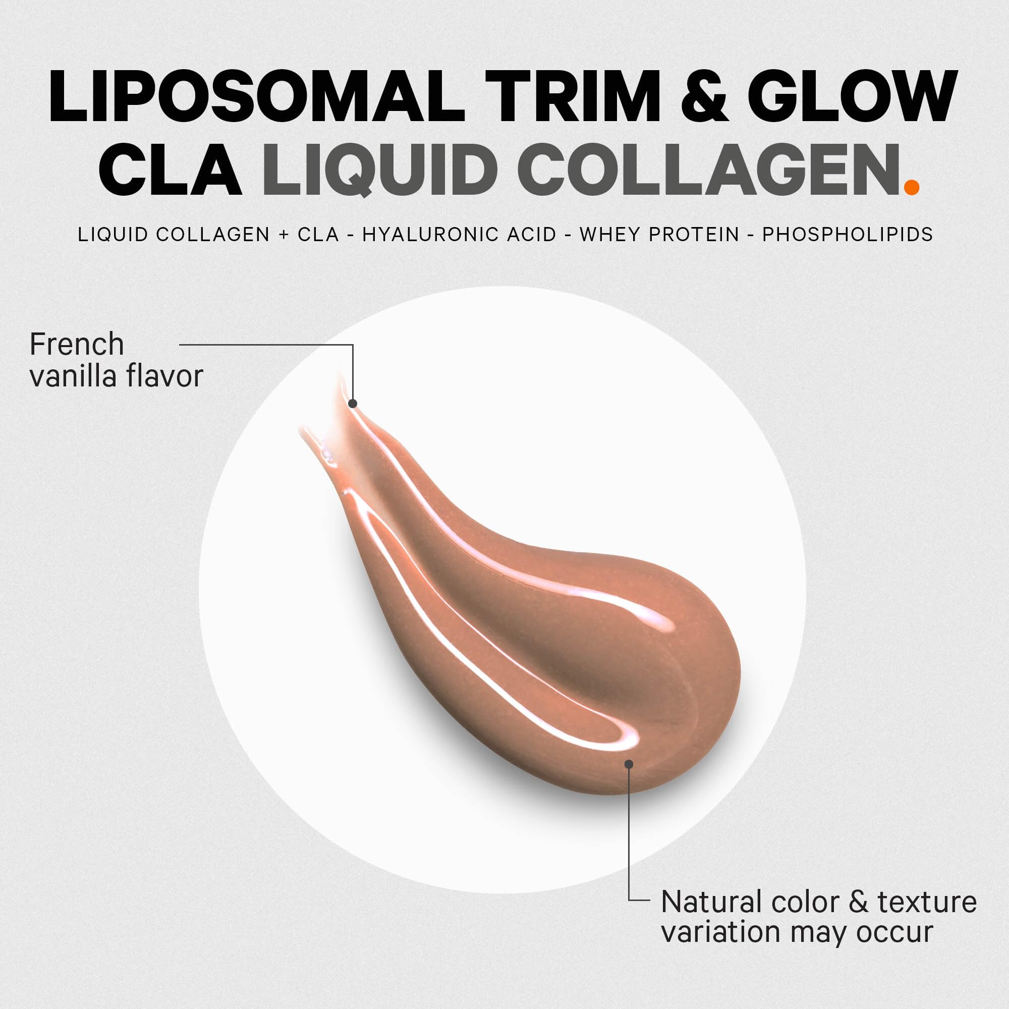 Codeage Nanofood Liposomal Trim & Glow CLA 508g liquid supplement lifestyle scene