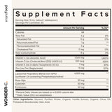 Codeage Nanofood Wonder-C Liquid Vitamin C 1000mg bottle side view