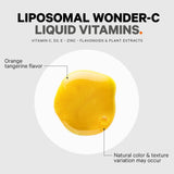 Codeage Nanofood Wonder-C Liquid Vitamin C 1000mg bottle with measuring spoon