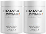 Codeage Organic Turmeric Curcumin Supplement bottle front view