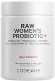 Codeage Raw Women's Probiotic front view with packaging