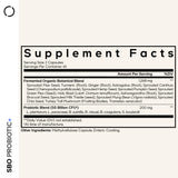 Codeage SBO Probiotic+ capsule close-up showing size and shape