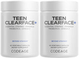 Codeage Teen Clearface Skin Vitamins front view