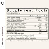 Codeage Teen Multivitamin bottle with label