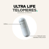 Codeage Ultra Life Telomers displayed with other supplements