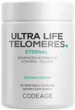 Codeage Ultra Life Telomers front view of packaging