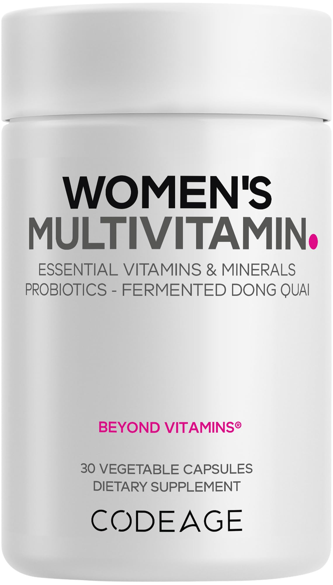 Codeage Women's Multivitamin 30 capsules front view