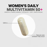 Codeage Women's Multivitamin 50+ lifestyle scene with a woman reading
