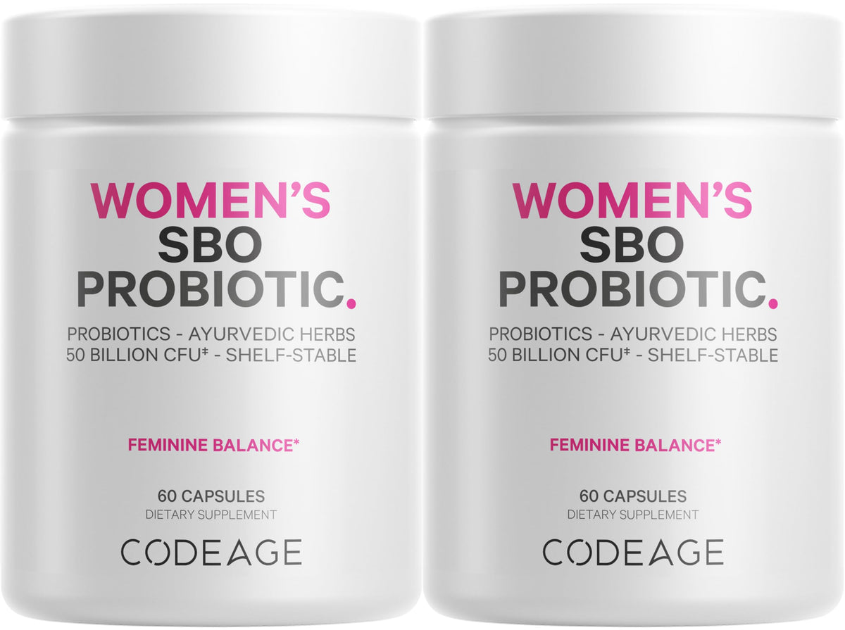 Codeage Women's SBO Probiotic 50 Billion CFUs front view