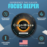 CogniBlaze Nootropic Pouches side view showing can design