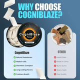CogniBlaze Nootropic Pouches with ingredients list visible
