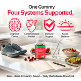 CogniTune Methylfolate Gummies close-up of gummies