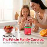 CogniTune Methylfolate Gummies nutritional information