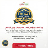 CogniTune Methylfolate Gummies with ingredients list on packaging