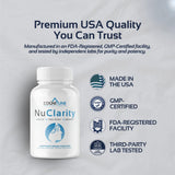 CogniTune NuClarity 7-Ingredient Nootropic Supplement side view