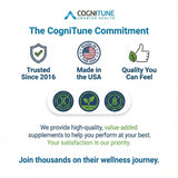 CogniTune Thyroid Support Gummies on a wooden table