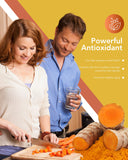 CogniTune Turmeric Curcumin Capsules with ginger and BioPerine ingredients