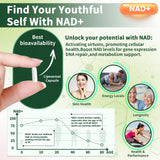 Cohbskj Liposomal NAD+ Supplement Capsules with measuring spoon