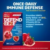 Cold-Eeze DEFEND-EEZE Zinc Lozenges natural elderberry flavour