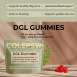 COLEPSW DGL Gummies packaging with nutritional information