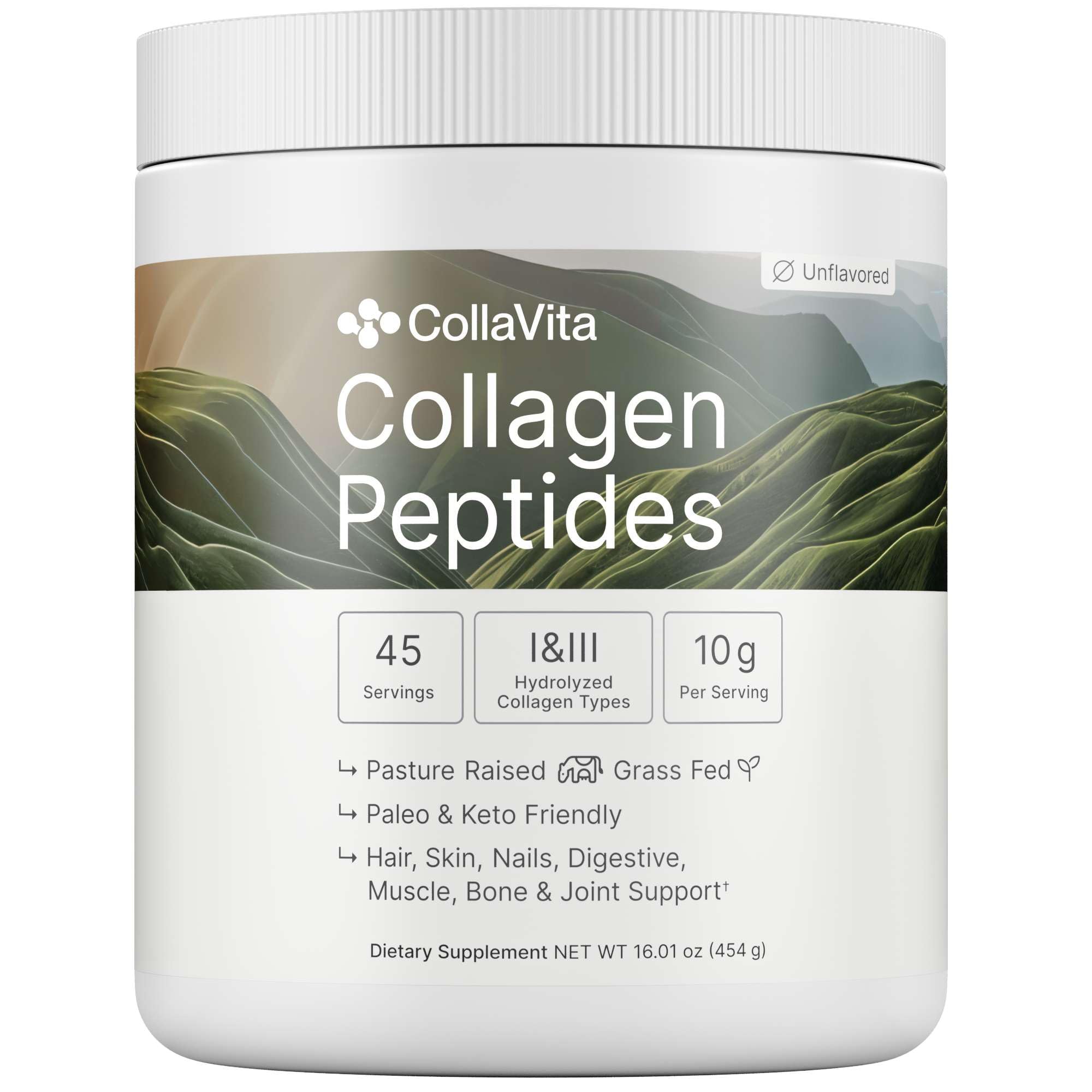 Colla Vita Collagen Powder 454g front view