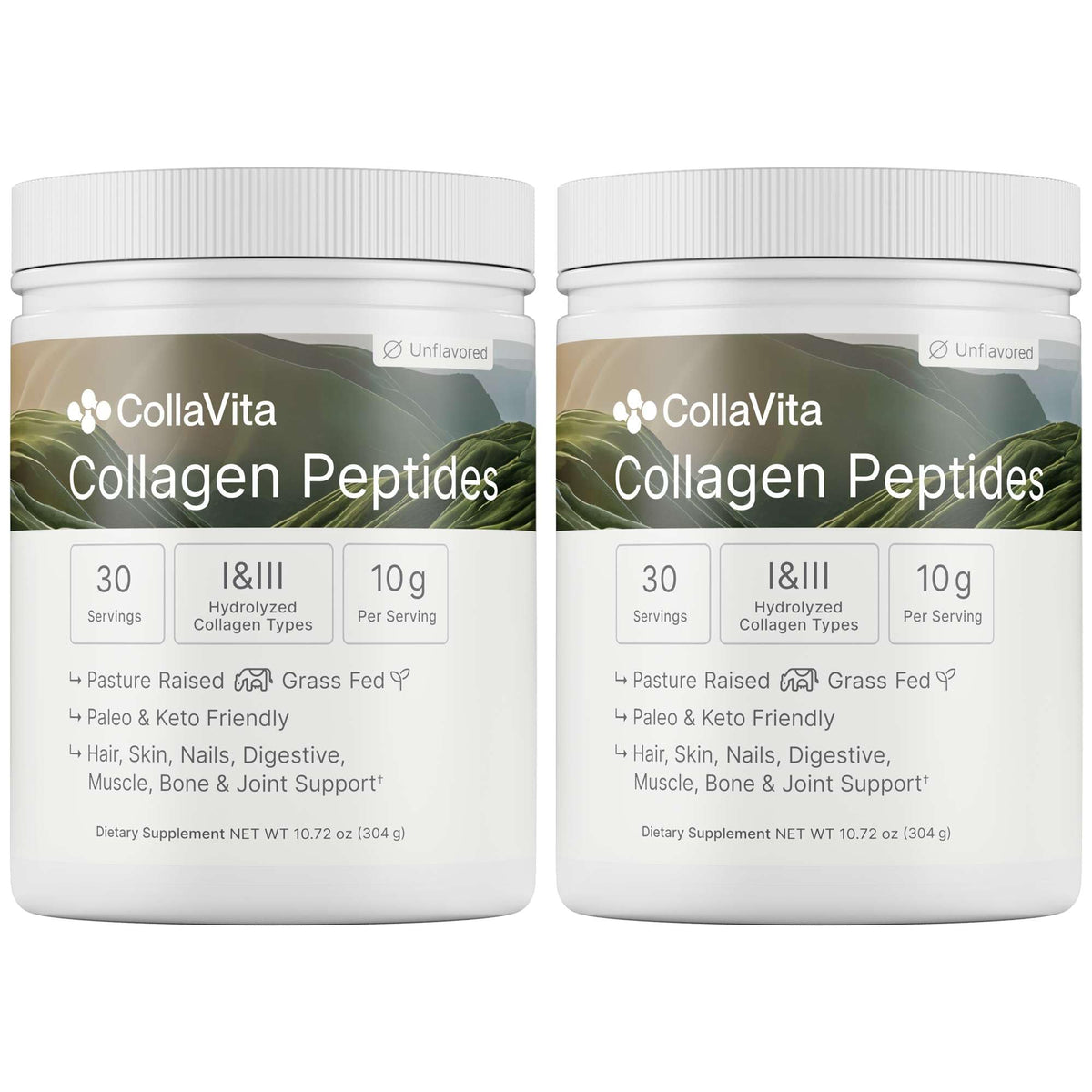 Colla Vita Collagen Supplement 608g front view