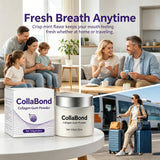 COLLABOND Collagen Powder with dental products