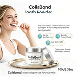COLLABOND Collagen Tooth Powder mint flavour close-up