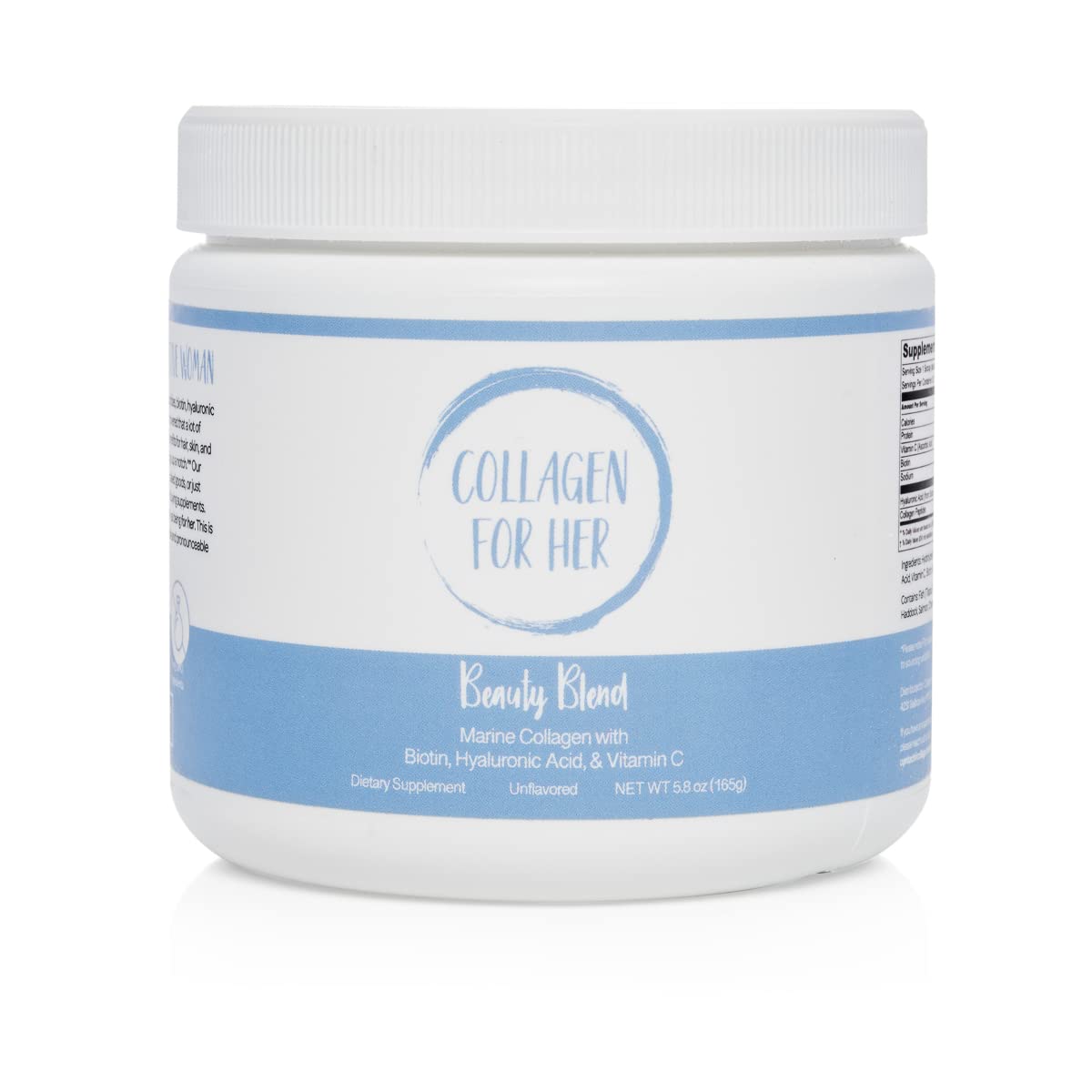 Collagen For Her Marine Collagen Powder 204g front view