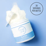 Collagen For Her Marine Collagen Powder on a kitchen counter