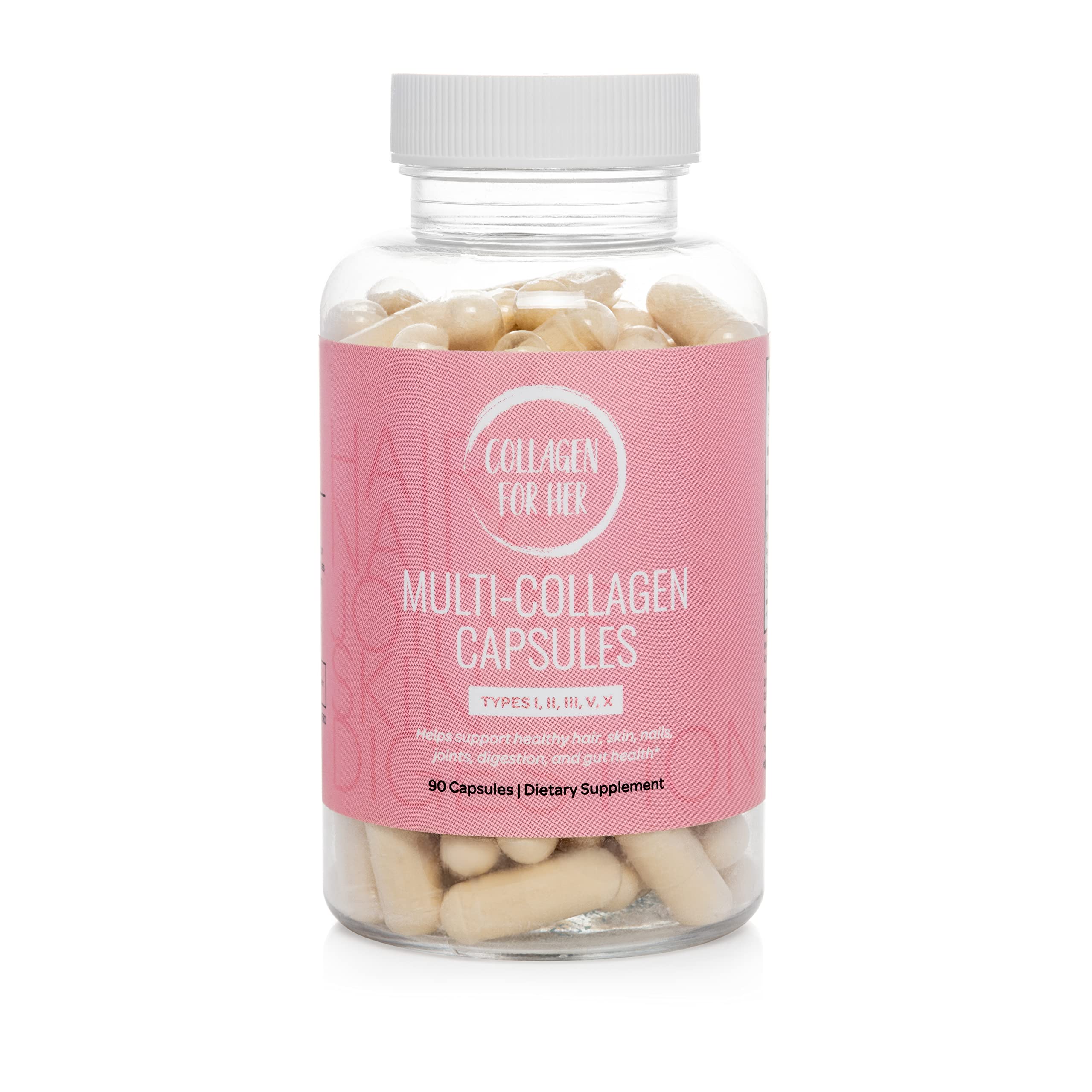 Collagen For Her Multi-Collagen Capsules 100g front view