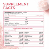 Collagen For Her Unflavored Collagen Peptide Powder with measuring scoop