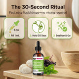 Collagen Mojo Lions Mane Liquid Collagen Drops ingredients list