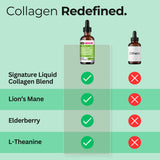 Collagen Mojo Lions Mane Liquid Collagen Drops lifestyle shot