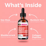 Collagen Mojo Liquid Collagen 132g packaging on a wooden table