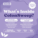 COLON SWEEP Psyllium Husk Powder 281g ingredients list