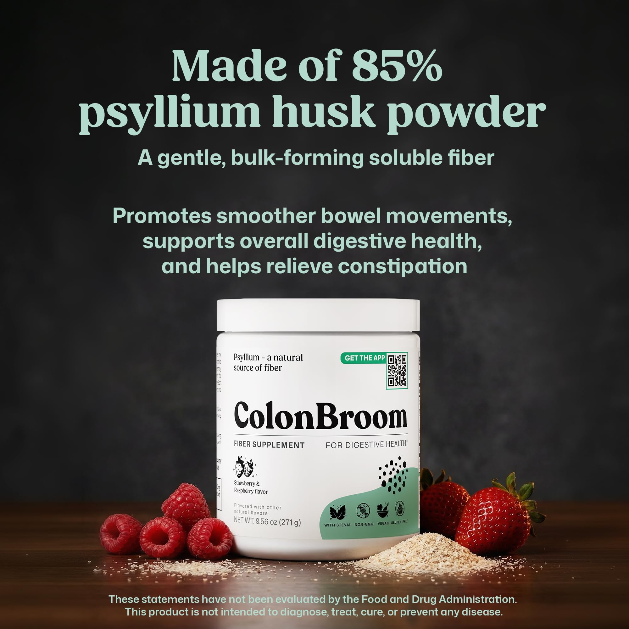 ColonBroom Psyllium Husk Powder ingredients list