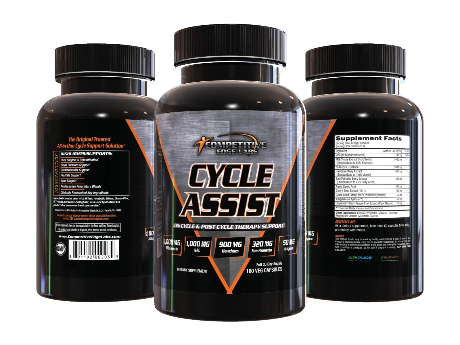 Competitive Edge Labs Cycle Assist 200g packaging