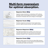 Complement Magnesium Complex Supplement 276mg capsules close-up