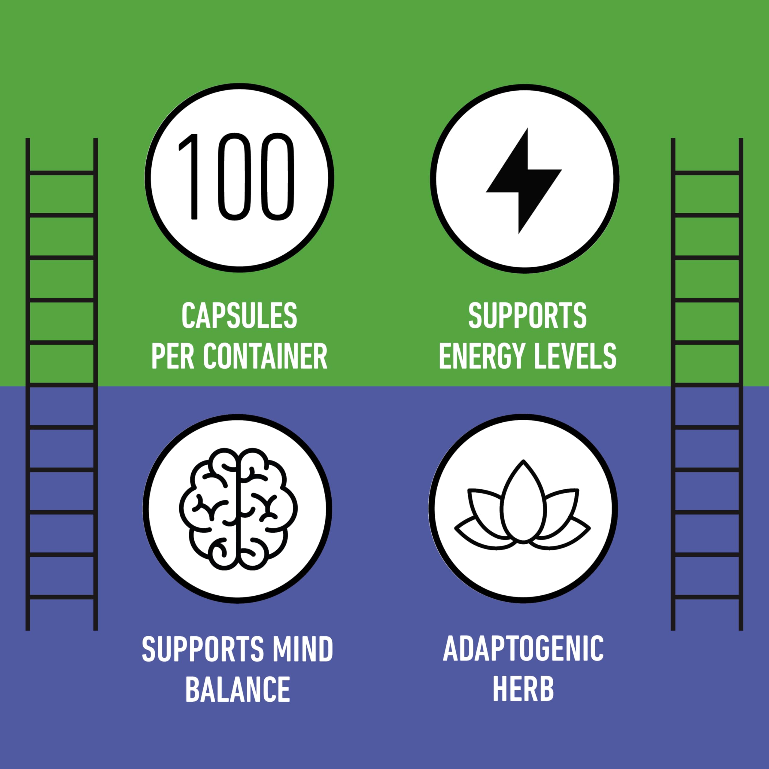 Complete Natural Products Ashwagandha Capsules 500mg close-up of capsules
