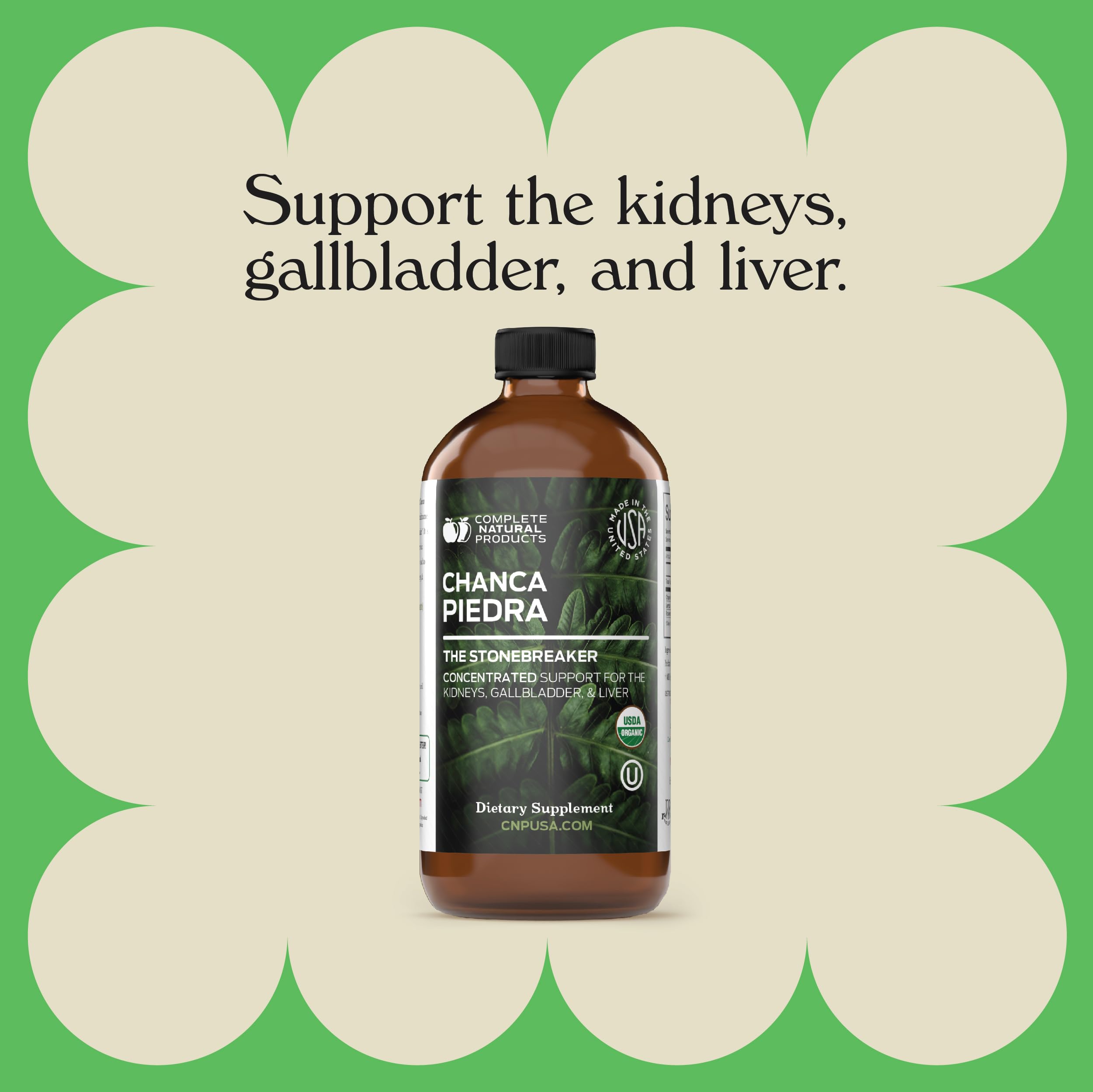 Complete Natural Products Chanca Piedra Liquid Extract in a lifestyle setting