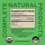 Complete Natural Products Chanca Piedra Liquid Extract label close-up