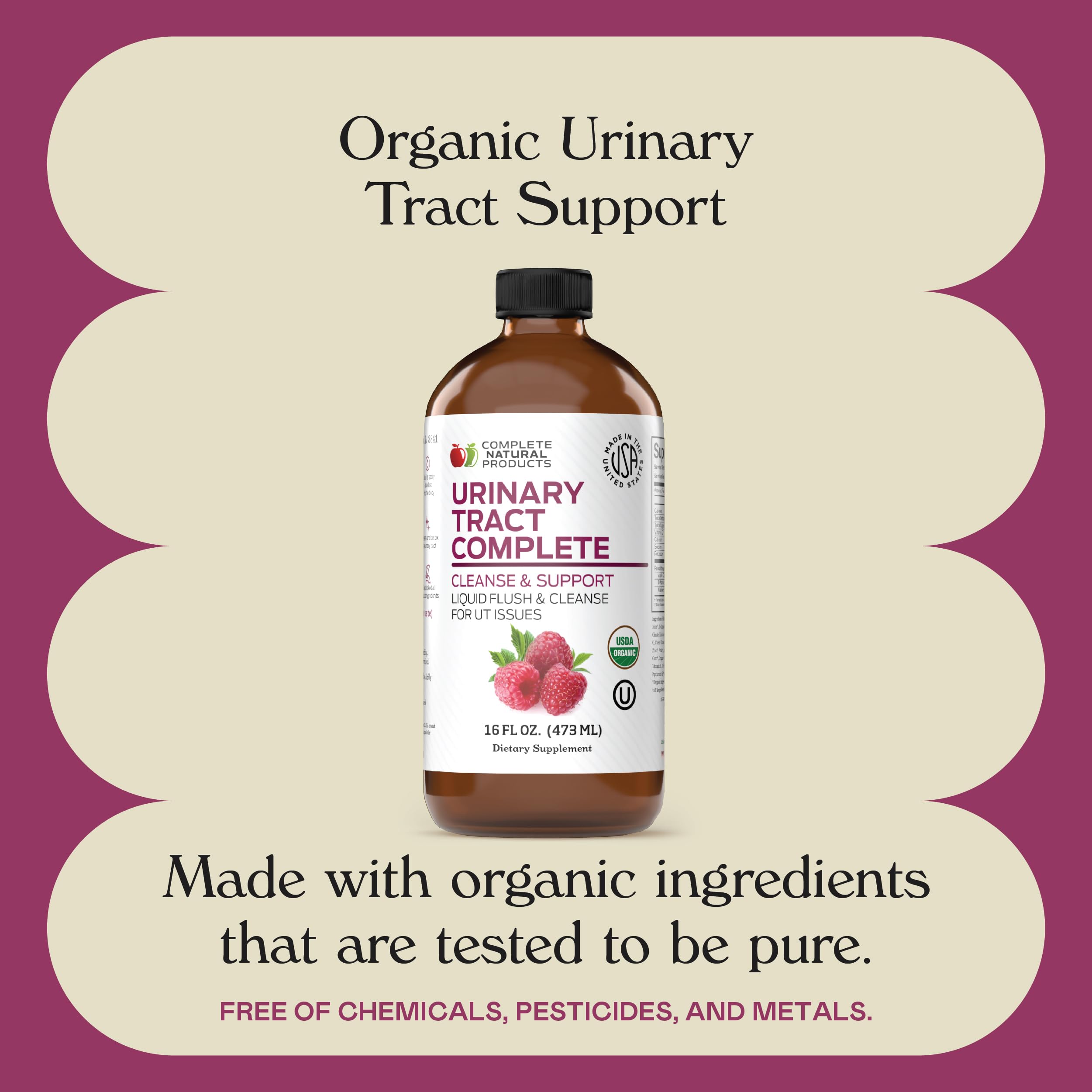 Complete Natural Products Cranberry Extract 340g bottle with cap
