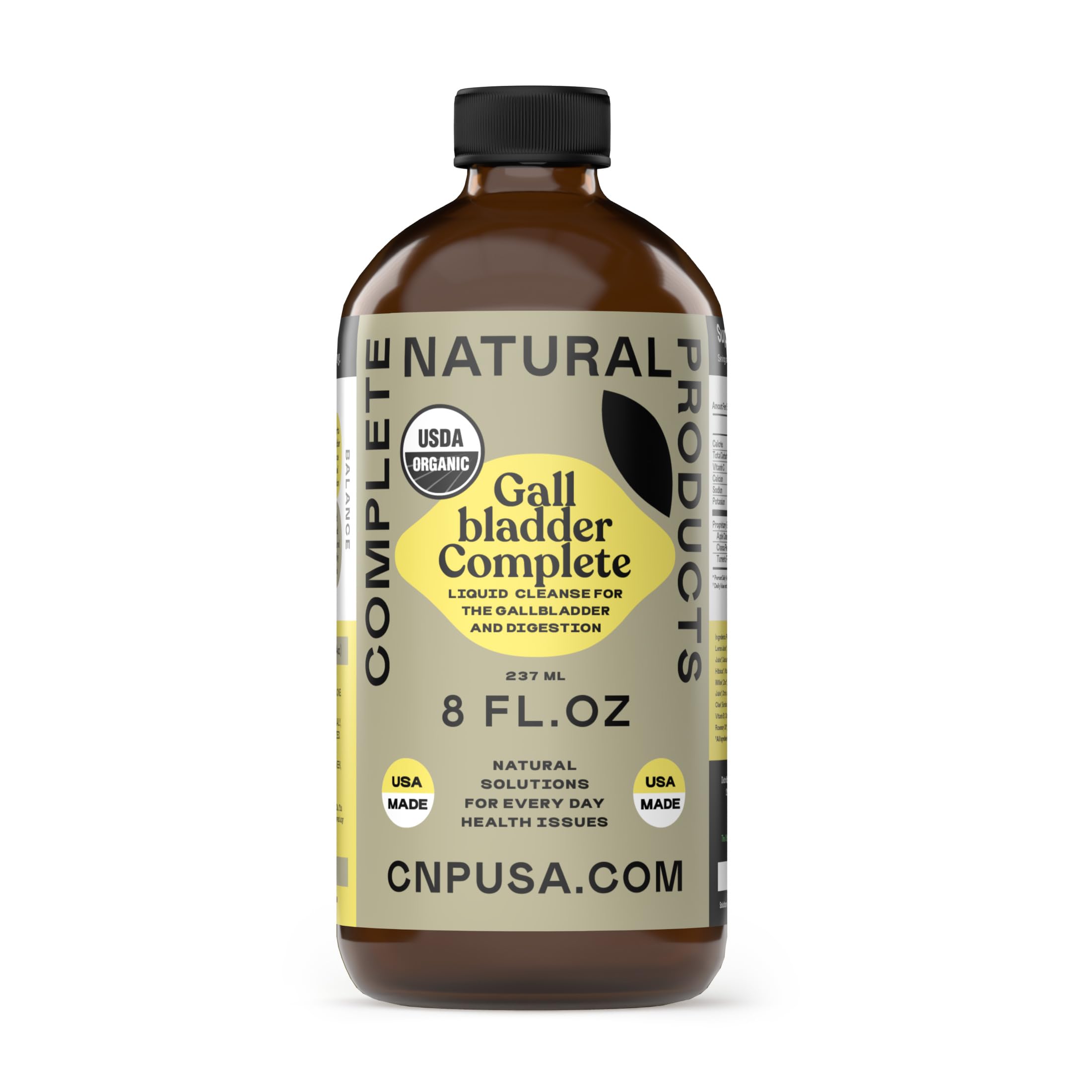 Complete Natural Products Gallbladder Support Liquid 227g front view