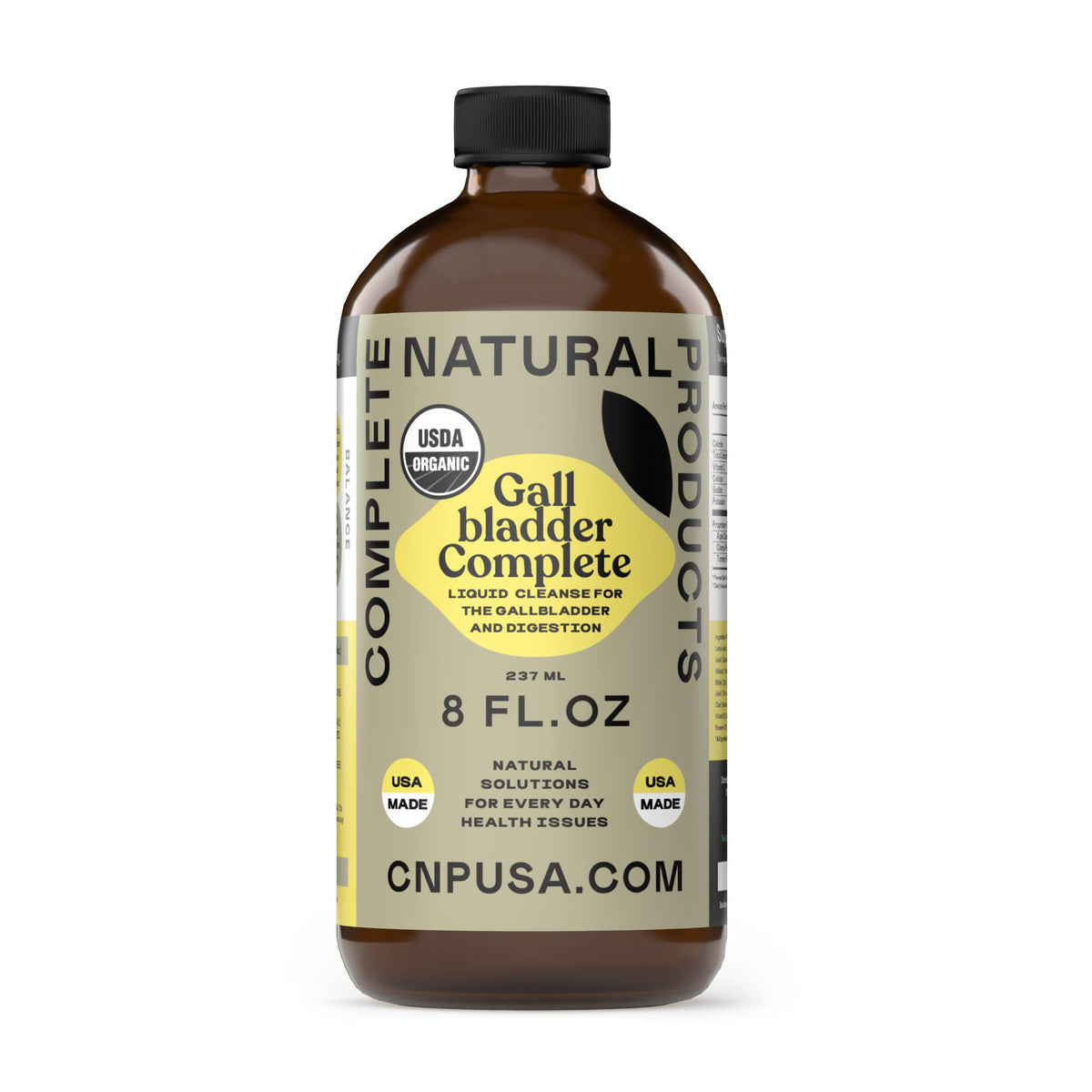 Complete Natural Products Gallbladder Support Liquid 227g front view