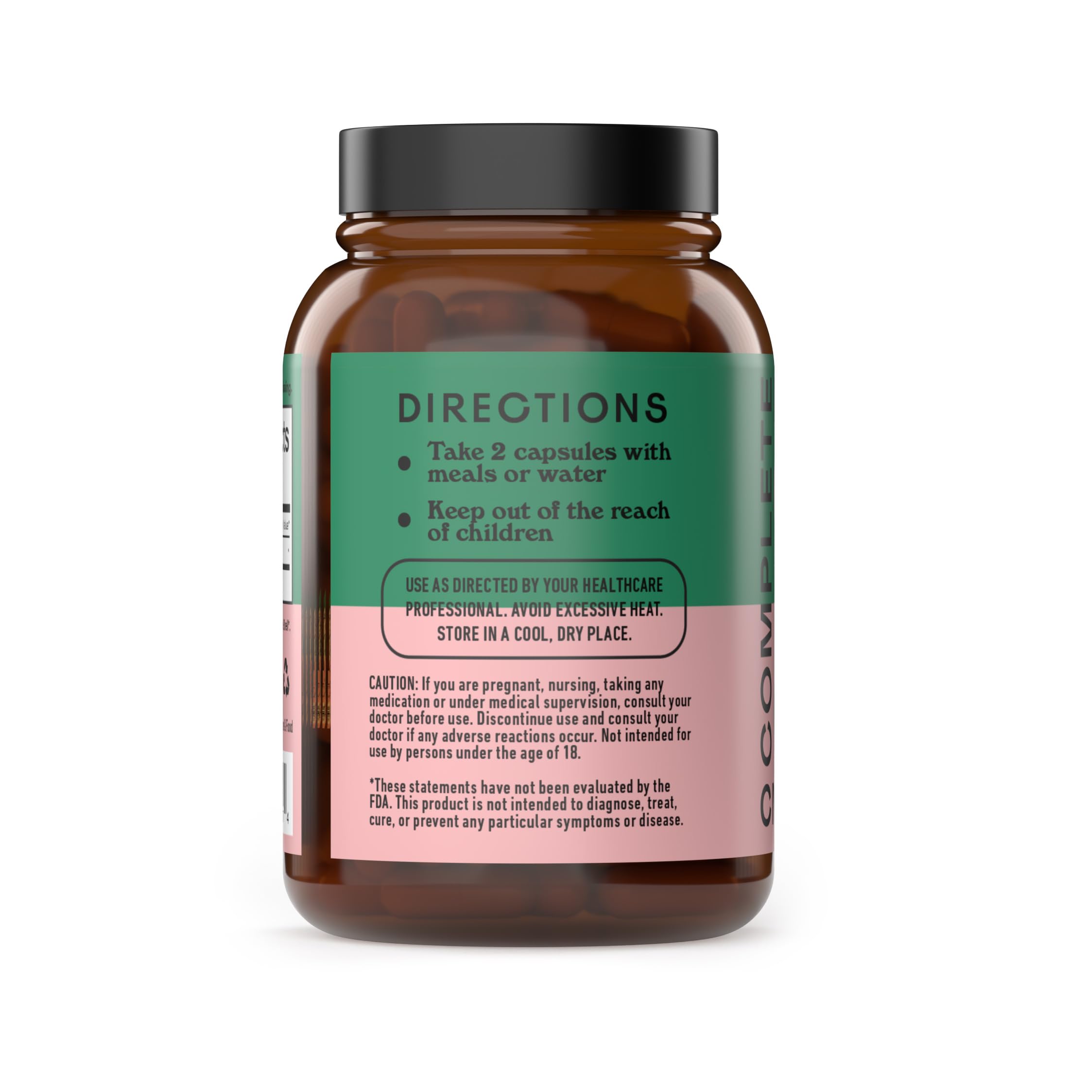 Complete Natural Products Hibiscus Capsules packaging