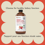 Complete Natural Products Kidney Cleanse Liquid Supplement bottle side view