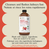 Complete Natural Products Kidney Cleanse Liquid Supplement in a lifestyle setting