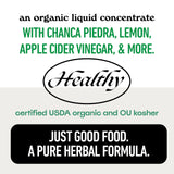 Complete Natural Products Kidney Cleanse Supplement liquid bottle back view