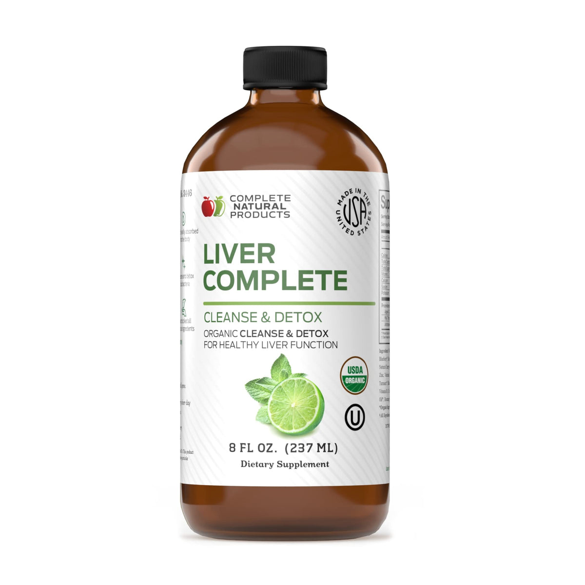 Complete Natural Products Liquid Liver Supplement bottle front view